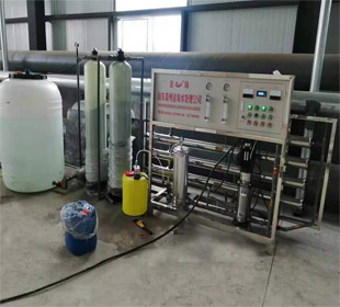 周村某泡沫厂冷却用水2吨反渗透设备